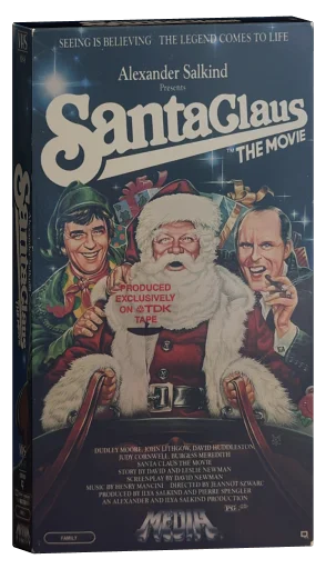 Santa Claus: The Movie VHS, Media Home Entertainment