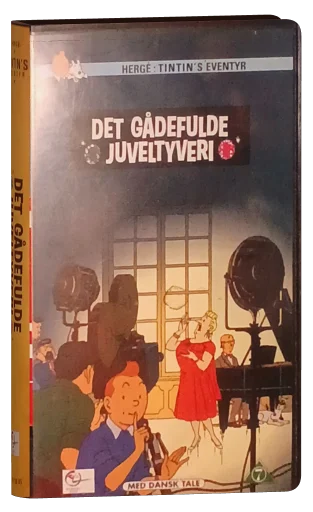 Tintin's Eventyr VHS cover