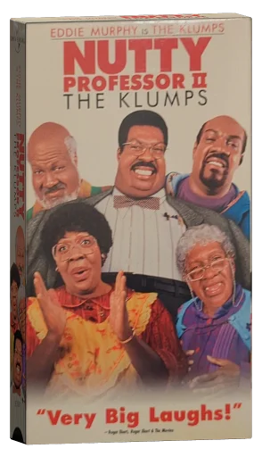 Nutty Professor II: The Klumps VHS, Universal Studios Home Video