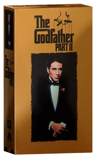 The Godfather Part II VHS, Paramount Home Video