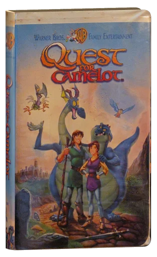 Quest for Camelot VHS, Warner Bros. Family Entertainment