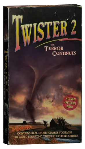 Twister 2: The Terror Continues VHS, GoodTimes Home Video