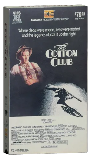 The Cotton Club VHS, Embassy Home Entertainment