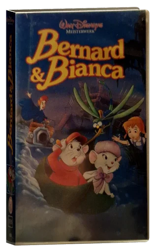 The Rescuers VHS, Buena Vista Home Video