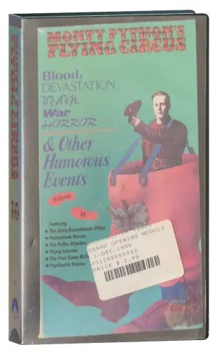 Monty Python's Flying Circus VHS cover