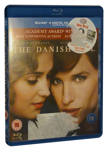 The Danish Girl Blu-ray cover