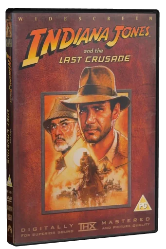 Indiana Jones and the Last Crusade DVD cover