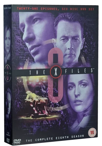 The X-Files Season 8 DVD cover