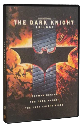The Dark Knight Trilogy DVD, Warner Bros.