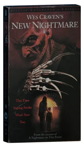 Wes Craven's New Nightmare VHS, New Line Home Video