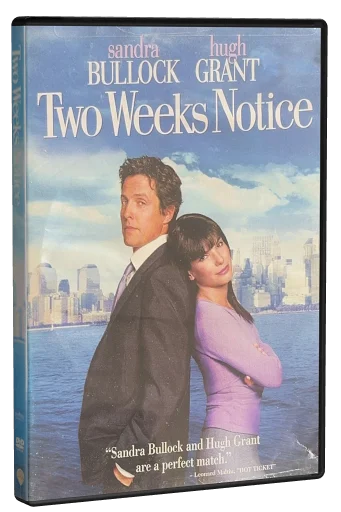 Two Weeks Notice DVD, Warner Home Video