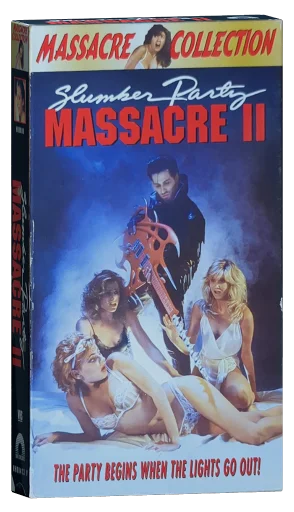Slumber Party Massacre II VHS, New Concorde