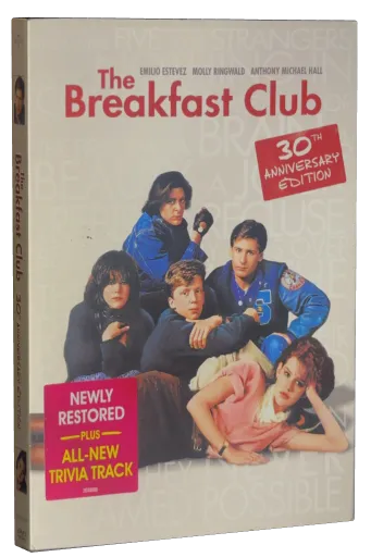 The Breakfast Club DVD, Universal Studios Home Entertainment