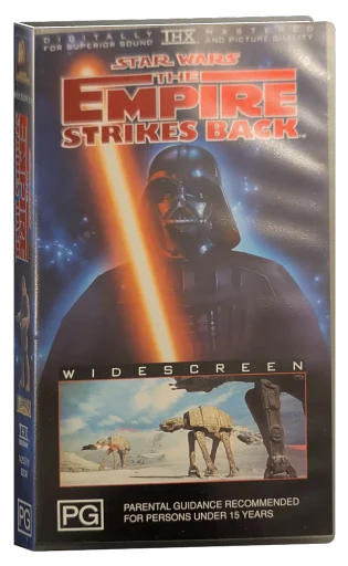 The Empire Strikes Back VHS, Lucasfilm