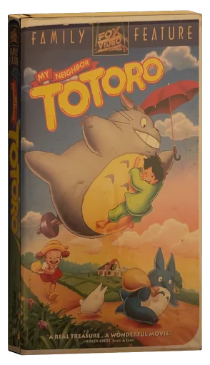 My Neighbor Totoro VHS, Fox Video