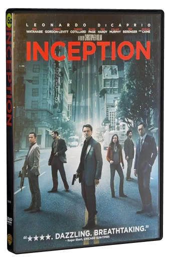 Inception DVD, Warner Bros. Pictures