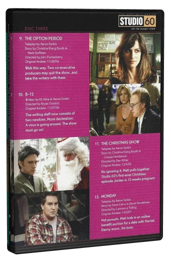 Studio 60 on the Sunset Strip DVD cover