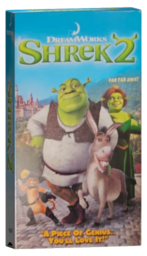 Shrek 2 VHS, DreamWorks Home Entertainment