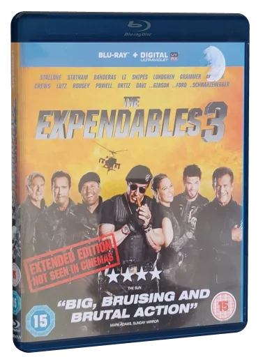 The Expendables 3 Blu-ray, Lionsgate