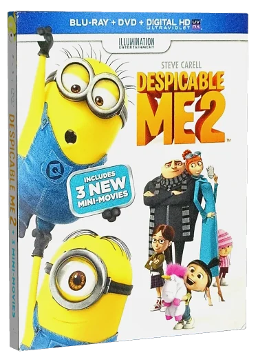 Despicable Me 2 Blu-ray, Universal Studios Home Video