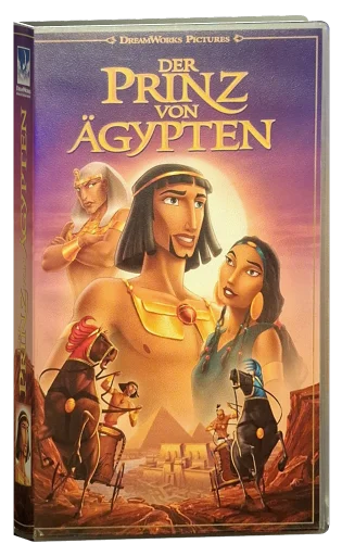 The Prince of Egypt VHS, DreamWorks Animation