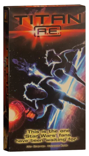 Titan A.E. VHS, 20th Century Fox Home Entertainment
