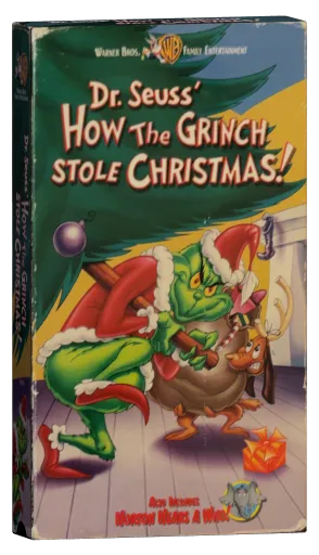 How the Grinch Stole Christmas! VHS, Warner Home Video