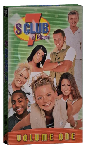 S Club 7 in Miami VHS, CBS/FOX Video