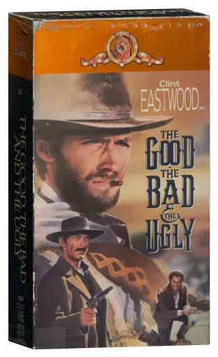 The Good, the Bad and the Ugly VHS, MGM/UA Home Video