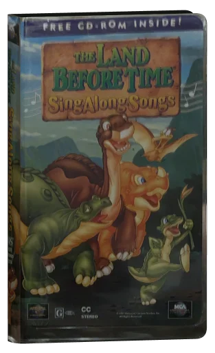 The Land Before Time: Sing Along Songs VHS, MCA Universal Home Video