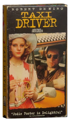 Taxi Driver VHS, Columbia TriStar Home Video