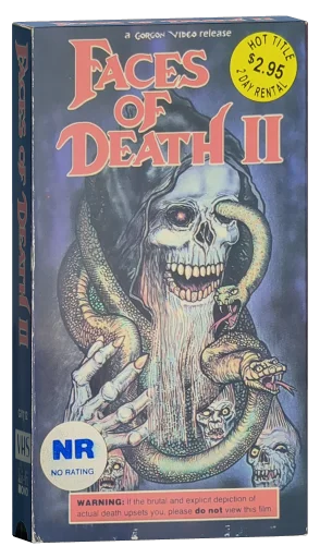 Faces of Death II VHS, Gorgon Video