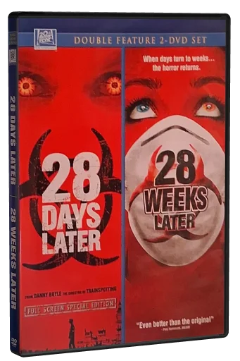 28 Days Later / 28 Weeks Later DVD, 20th Century Fox