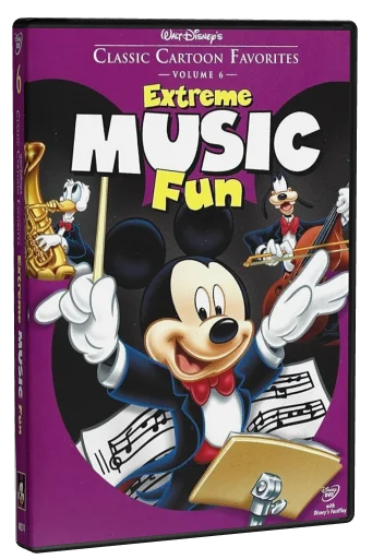 Classic Cartoon Favorites, Vol. 6 - Extreme Music Fun DVD cover