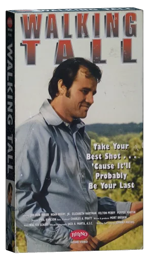 Walking Tall VHS, Rhino Home Video