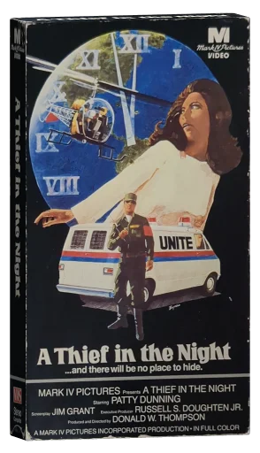 A Thief in the Night VHS cover
