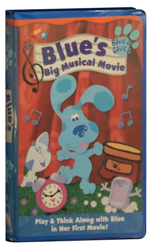 Blue's Big Musical Movie VHS, Paramount