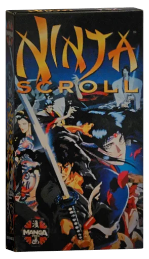 Ninja Scroll VHS, Manga Entertainment