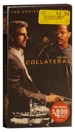 Collateral VHS, DreamWorks Home Entertainment