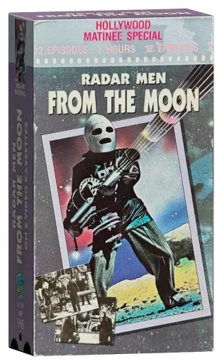 Radar Men from the Moon VHS cover