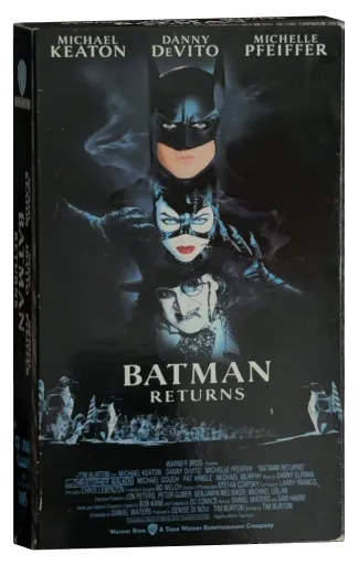 Batman Returns VHS, Warner Home Video