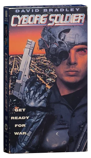 Cyborg Soldier VHS cover