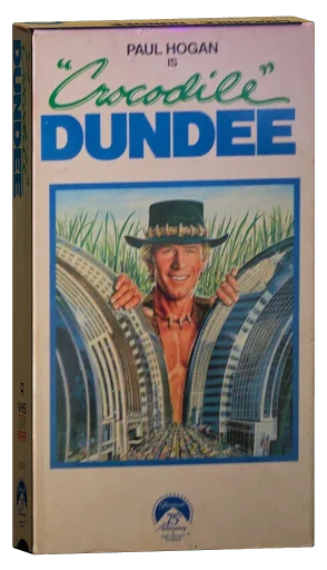 Crocodile Dundee VHS, Paramount Pictures