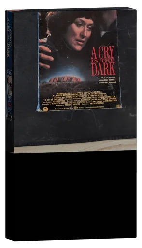 A Cry in the Dark VHS cover