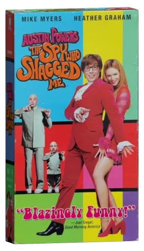 Austin Powers: The Spy Who Shagged Me VHS, New Line Home Video