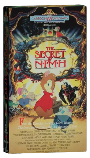 The Secret of NIMH VHS, MGM/UA Home Video