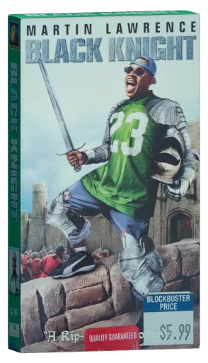 Black Knight VHS, 20th Century Fox Home Entertainment