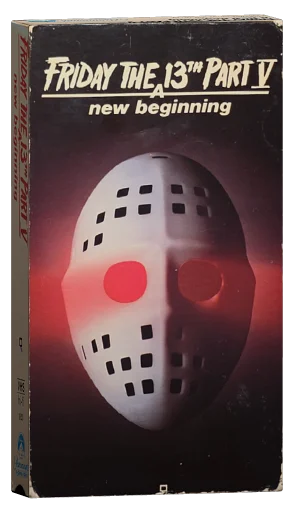 Friday the 13th: A New Beginning VHS, Paramount Home Video