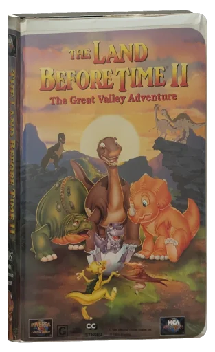 The Land Before Time II: The Great Valley Adventure VHS, MCA Universal Home Video