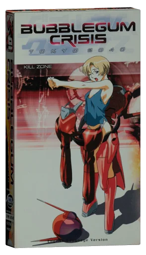 Bubblegum Crisis Tokyo 2040 VHS, ADV Films